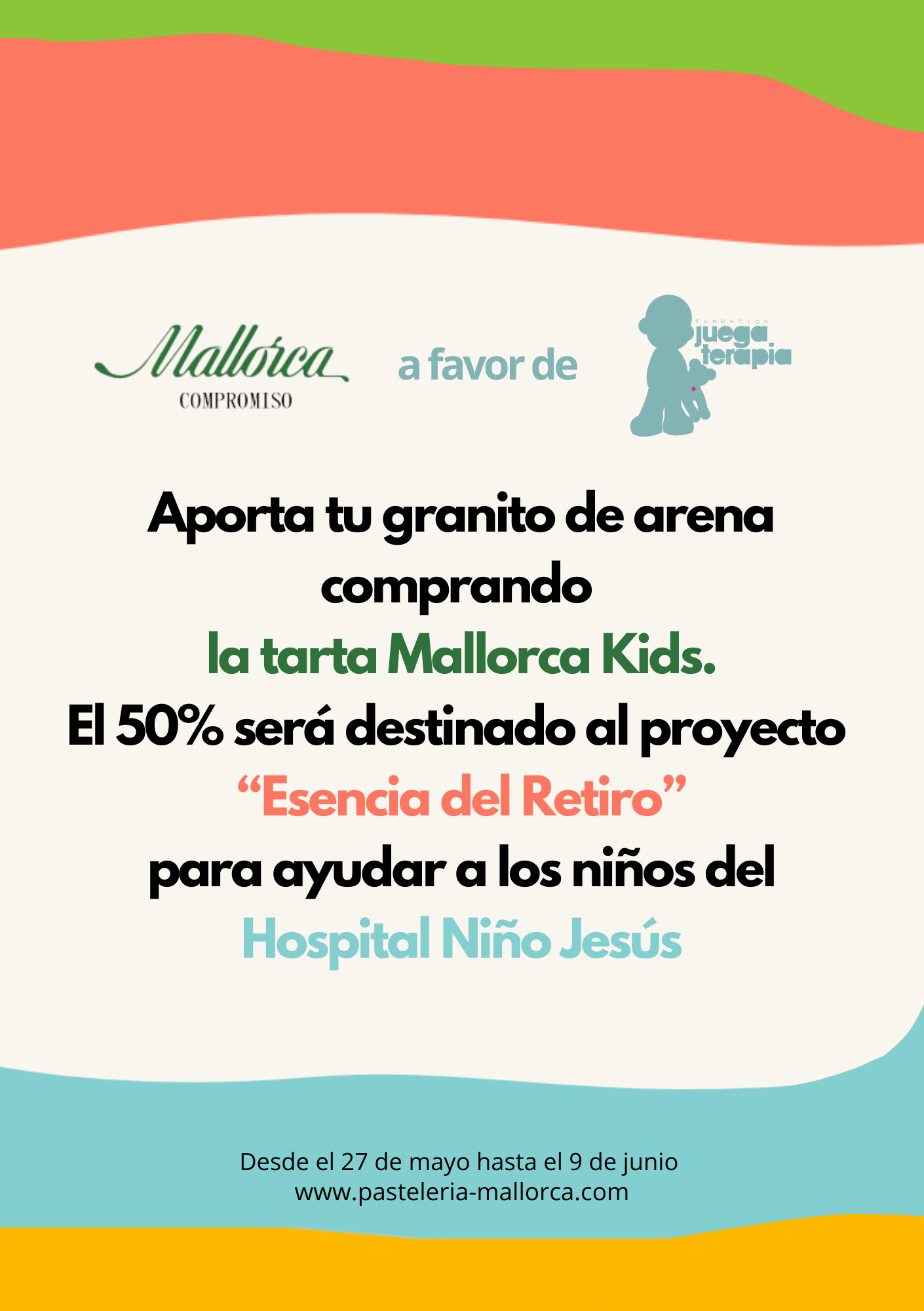 Mallorca Compromiso a favor de la fundación Juegaterapia 