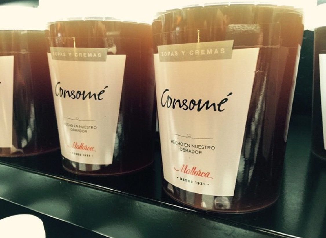 Consom&eacute; de Pasteler&iacute;a Mallorca