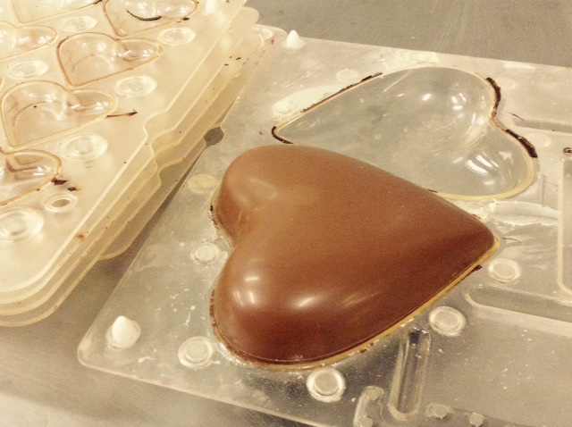 Coraz&oacute;n de chocolate de Pasteler&iacute;a Mallorca