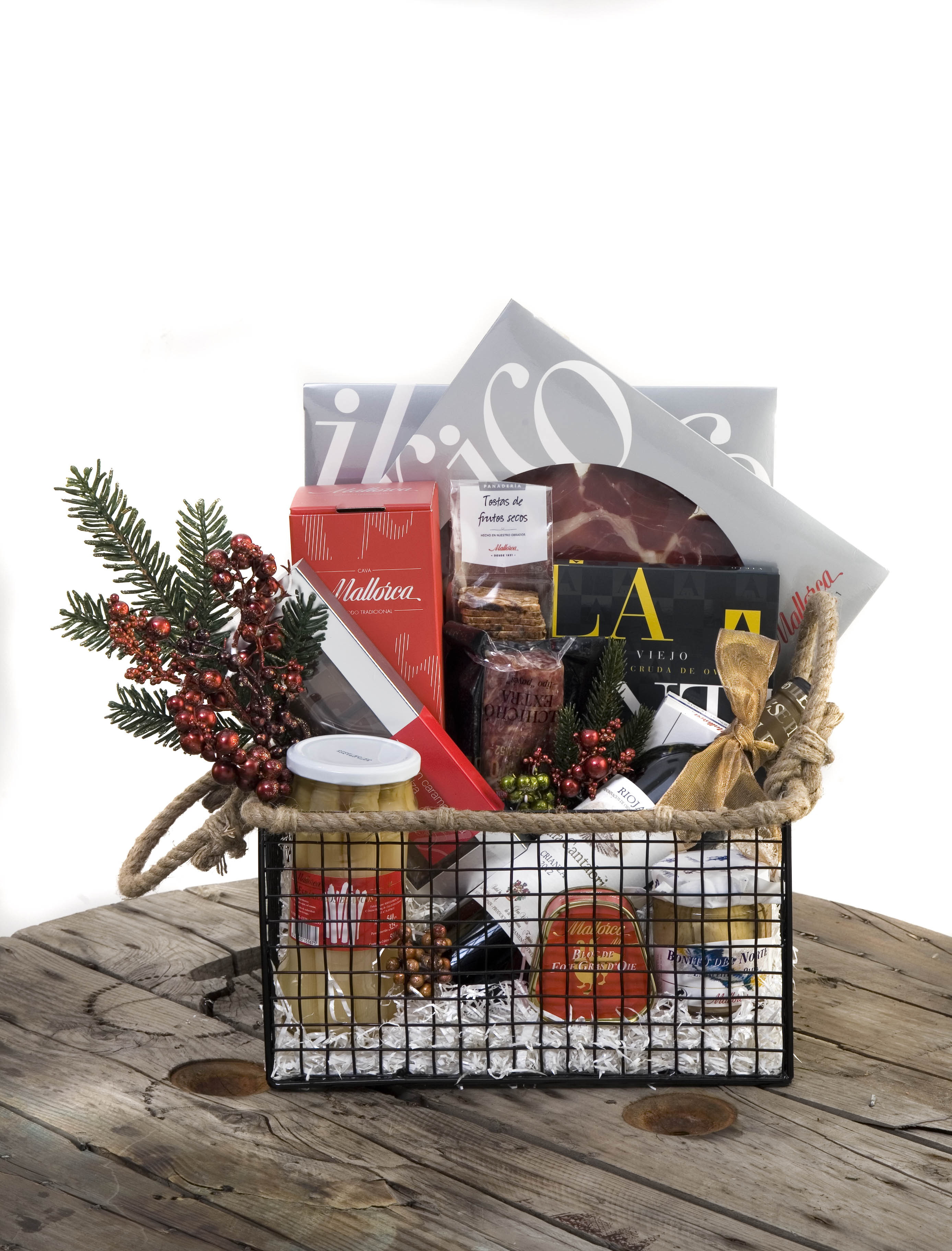 Cesta de Navidad de Pasteler&iacute;a Mallorca