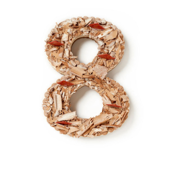 Tarta número selva negra de Pastelería Mallorca