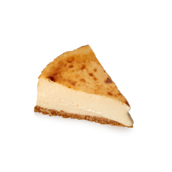 Postre queso fundente de Pastelería Mallorca