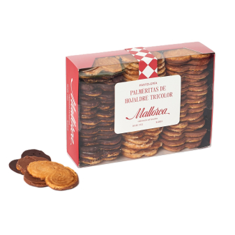 Palmeritas de chocolate de Pastelería Mallorca