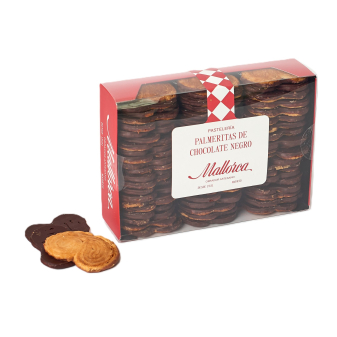Palmeritas de chocolate de Pastelería Mallorca