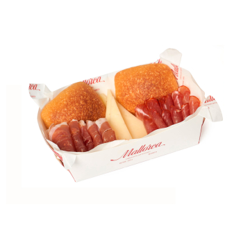 Caja combinado ibérico de Pastelería Mallorca