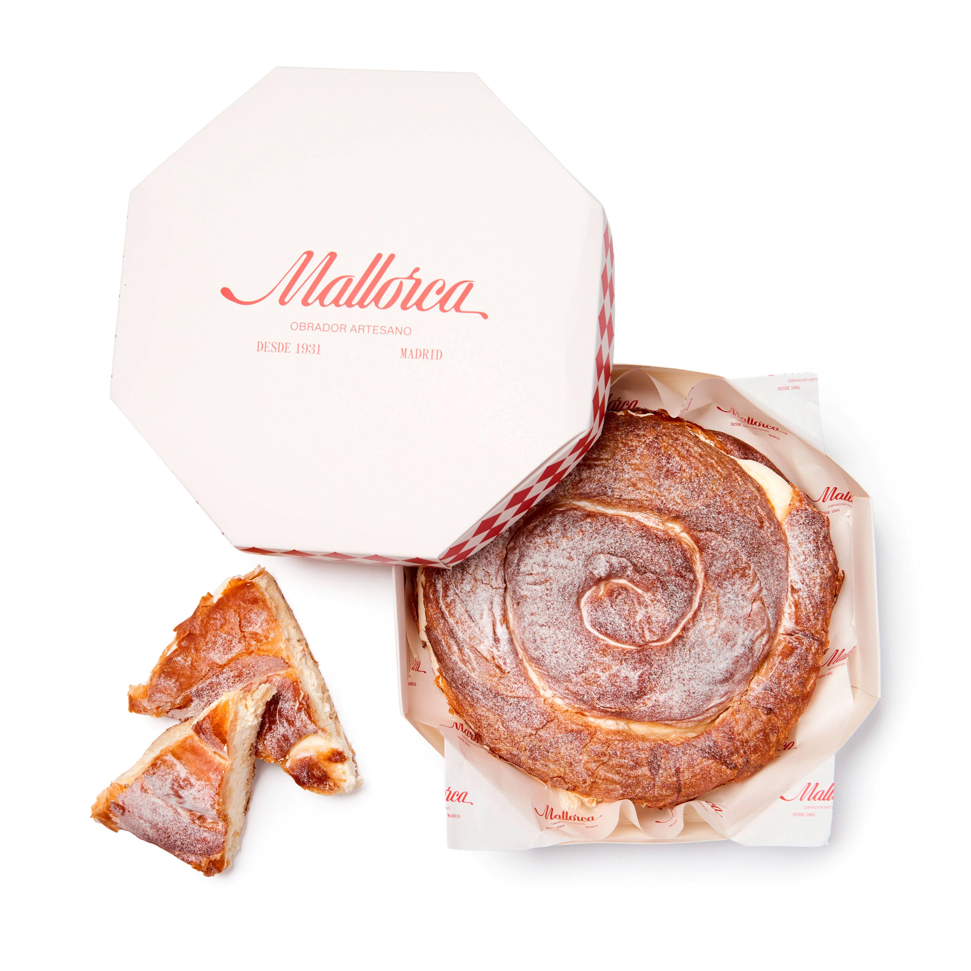 Ensaimda de nata 6 raciones de Pastelería Mallorca