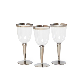 Copas de vino deshechables de Pastelería Mallorca