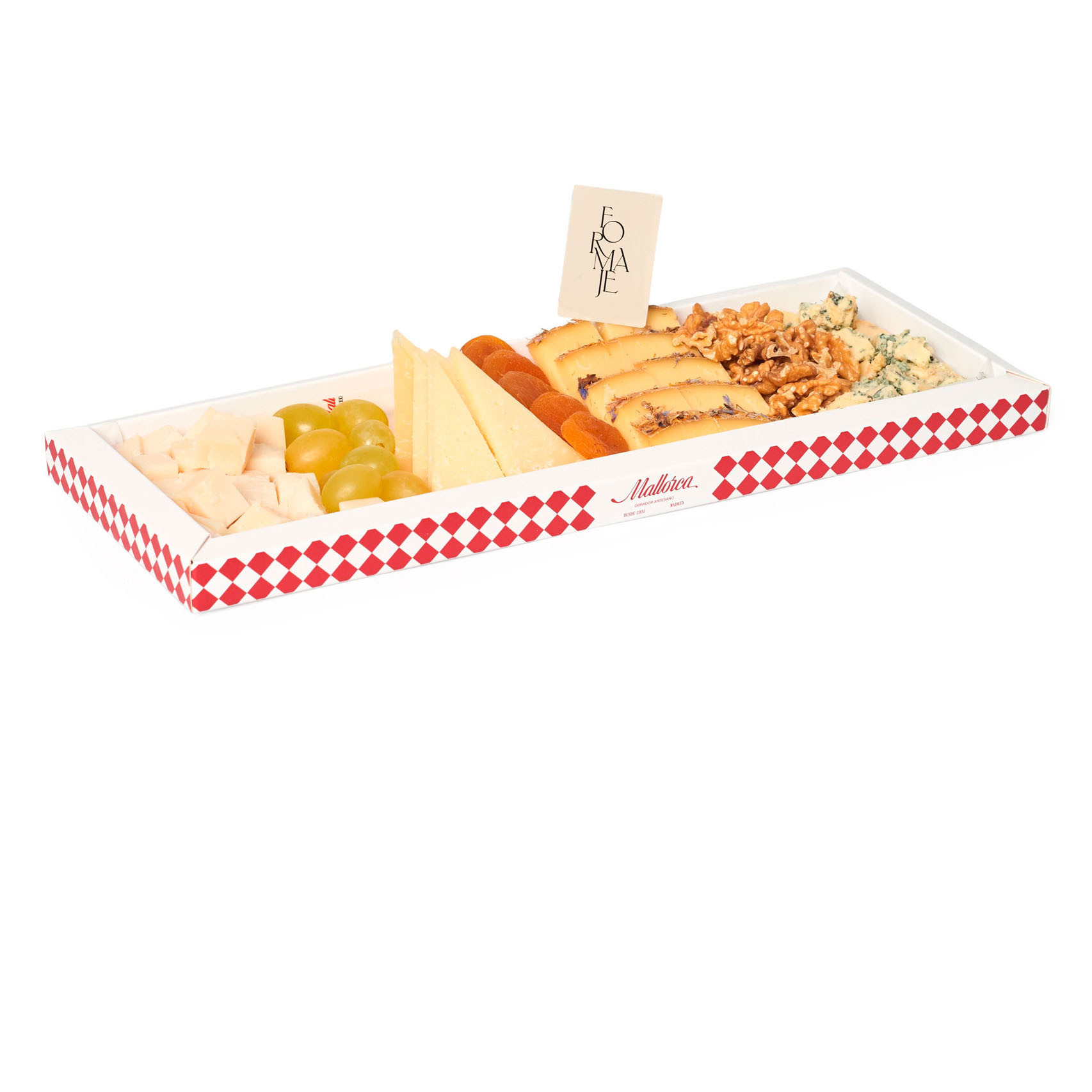 Tabla de quesos españoles de Pastelería Mallorca