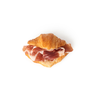 Petit croissant jamón ibérico de cebo de Pastelería Mallorca