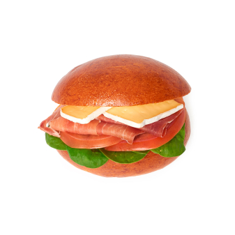 Inglés jamón serrano y queso brie de Pastelería Mallorca