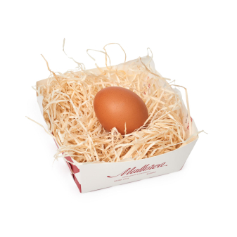 Huevo poché de Pastelería Mallorca