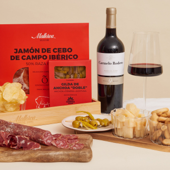 Aperitivo improvisado de Pastelería Mallorca